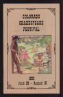 1992 Colorado Shakespeare Festival Program